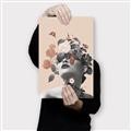 Picture of Floral Face _GroupedProduct_Rectangle_Portrait_Canvas_