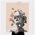 Picture of Floral Face _GroupedProduct_Rectangle_Portrait_Canvas_