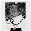 Picture of Toronto B& W _GroupedProduct_Rectangle_Portrait_Canvas_