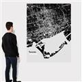 Picture of Toronto B& W _GroupedProduct_Rectangle_Portrait_Canvas_
