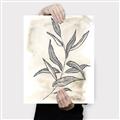 Picture of Antiqued Leaves I _GroupedProduct_Rectangle_Portrait_Canvas_