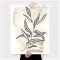Picture of Antiqued Leaves I _GroupedProduct_Rectangle_Portrait_Canvas_