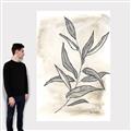 Picture of Antiqued Leaves I _GroupedProduct_Rectangle_Portrait_Canvas_