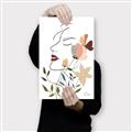 Picture of See Through the Flowers I _GroupedProduct_Rectangle_Portrait_Canvas_