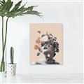 Picture of Floral Face _GroupedProduct_Rectangle_Portrait_Canvas_