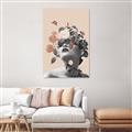 Picture of Floral Face _GroupedProduct_Rectangle_Portrait_Canvas_