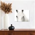 Picture of White horse _GroupedProduct_Rectangle_Landscape_Photography _GroupedProduct_Rectangle_Landscape_Canvas_