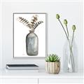 Picture of Feathers in a Vase I _GroupedProduct_Rectangle_Portrait_Canvas_Framed_