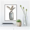 Picture of Feathers in a Vase I _GroupedProduct_Rectangle_Portrait_Canvas_Framed_