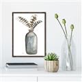 Picture of Feathers in a Vase I _GroupedProduct_Rectangle_Portrait_Canvas_Framed_