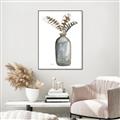 Picture of Feathers in a Vase I _GroupedProduct_Rectangle_Portrait_Canvas_Framed_