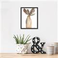 Picture of Feathers in a Vase II _GroupedProduct_Rectangle_Portrait_Canvas_Framed_