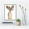 Picture of Feathers in a Vase II _GroupedProduct_Rectangle_Portrait_Canvas_Framed_
