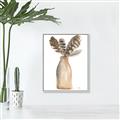 Picture of Feathers in a Vase II _GroupedProduct_Rectangle_Portrait_Canvas_Framed_
