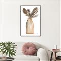 Picture of Feathers in a Vase II _GroupedProduct_Rectangle_Portrait_Canvas_Framed_