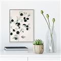 Picture of Watercolor Leaves I _GroupedProduct_Rectangle_Portrait_Canvas_Framed_