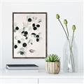 Picture of Watercolor Leaves I _GroupedProduct_Rectangle_Portrait_Canvas_Framed_