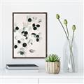 Picture of Watercolor Leaves I _GroupedProduct_Rectangle_Portrait_Canvas_Framed_