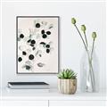 Picture of Watercolor Leaves I _GroupedProduct_Rectangle_Portrait_Canvas_Framed_