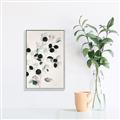 Picture of Watercolor Leaves I _GroupedProduct_Rectangle_Portrait_Canvas_Framed_
