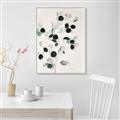 Picture of Watercolor Leaves I _GroupedProduct_Rectangle_Portrait_Canvas_Framed_