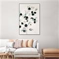 Picture of Watercolor Leaves I _GroupedProduct_Rectangle_Portrait_Canvas_Framed_