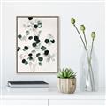 Picture of Watercolor Leaves II _GroupedProduct_Rectangle_Portrait_Canvas_Framed_