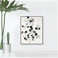 Picture of Watercolor Leaves II _GroupedProduct_Rectangle_Portrait_Canvas_Framed_