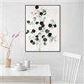 Picture of Watercolor Leaves II _GroupedProduct_Rectangle_Portrait_Canvas_Framed_