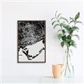 Picture of Toronto B& W _GroupedProduct_Rectangle_Portrait_Canvas_Framed_