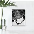 Picture of Toronto B& W _GroupedProduct_Rectangle_Portrait_Canvas_Framed_