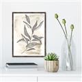 Picture of Antiqued Leaves I _GroupedProduct_Rectangle_Portrait_Canvas_Framed_