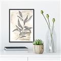Picture of Antiqued Leaves I _GroupedProduct_Rectangle_Portrait_Canvas_Framed_