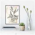 Picture of Antiqued Leaves I _GroupedProduct_Rectangle_Portrait_Canvas_Framed_