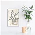 Picture of Antiqued Leaves I _GroupedProduct_Rectangle_Portrait_Canvas_Framed_