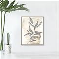Picture of Antiqued Leaves I _GroupedProduct_Rectangle_Portrait_Canvas_Framed_