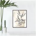 Picture of Antiqued Leaves I _GroupedProduct_Rectangle_Portrait_Canvas_Framed_