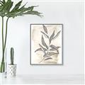 Picture of Antiqued Leaves I _GroupedProduct_Rectangle_Portrait_Canvas_Framed_