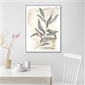 Picture of Antiqued Leaves I _GroupedProduct_Rectangle_Portrait_Canvas_Framed_