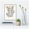 Picture of Antiqued Leaves II _GroupedProduct_Rectangle_Portrait_Canvas_Framed_