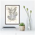 Picture of Antiqued Leaves II _GroupedProduct_Rectangle_Portrait_Canvas_Framed_