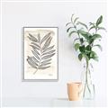 Picture of Antiqued Leaves II _GroupedProduct_Rectangle_Portrait_Canvas_Framed_