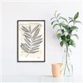 Picture of Antiqued Leaves II _GroupedProduct_Rectangle_Portrait_Canvas_Framed_
