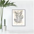Picture of Antiqued Leaves II _GroupedProduct_Rectangle_Portrait_Canvas_Framed_