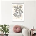 Picture of Antiqued Leaves II _GroupedProduct_Rectangle_Portrait_Canvas_Framed_