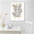 Picture of Antiqued Leaves II _GroupedProduct_Rectangle_Portrait_Canvas_Framed_