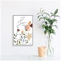 Picture of See Through the Flowers I _GroupedProduct_Rectangle_Portrait_Canvas_Framed_
