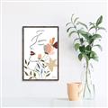 Picture of See Through the Flowers I _GroupedProduct_Rectangle_Portrait_Canvas_Framed_