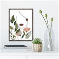 Picture of See Through the Flowers II _GroupedProduct_Rectangle_Portrait_Canvas_Framed_