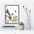 Picture of See Through the Flowers II _GroupedProduct_Rectangle_Portrait_Canvas_Framed_